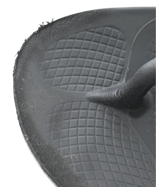 OOFOS（ウーフォス）サンダル 黒 サイズ:UK6(24.5cm位) レディース/2200619083090