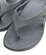OOFOS（ウーフォス）サンダル 黒 サイズ:UK7(25.5cm位) メンズ/2200605312203