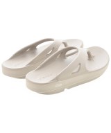 OOFOS（ウーフォス）サンダル ベージュ サイズ:EU38(24.5cm位) レディース/2200677864037