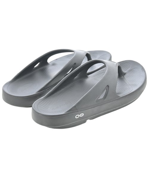 OOFOS（ウーフォス）サンダル 黒 サイズ:EU42(27cm位) メンズ/2200679671015