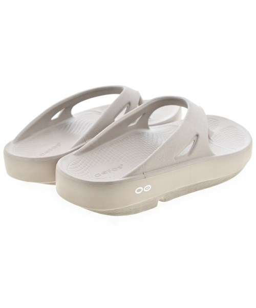 OOFOS（ウーフォス）サンダル ベージュ サイズ:6(23cm位) レディース/2200682043052