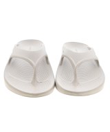OOFOS（ウーフォス）サンダル ベージュ サイズ:6(23cm位) レディース/2200682043052