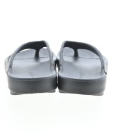 OOFOS（ウーフォス）サンダル 黒 サイズ:6(24cm位) メンズ/2200674963542