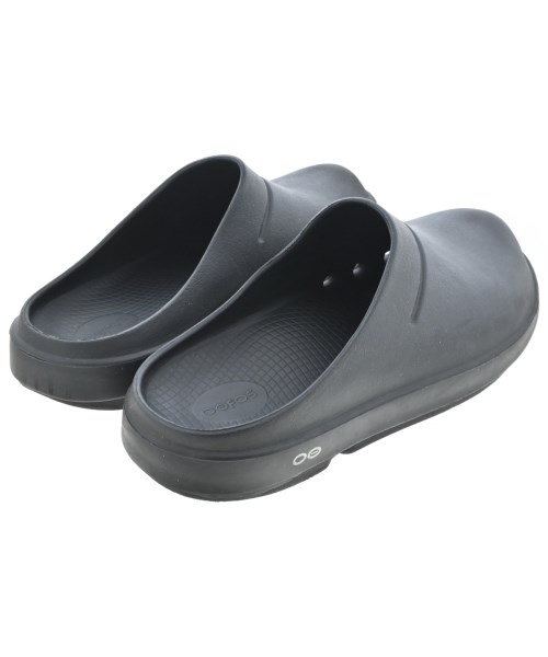 OOFOS（ウーフォス）サンダル 黒 サイズ:11(29cm位) メンズ/2200694143078