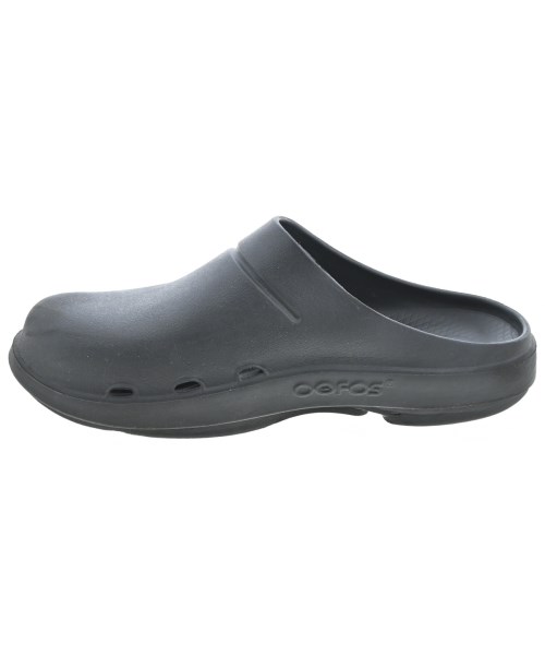 OOFOS（ウーフォス）サンダル 黒 サイズ:11(29cm位) メンズ/2200694143078