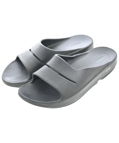 OOFOS(ウーフォス)サンダル 黒 サイズ:10(28cm位)/2200694143085