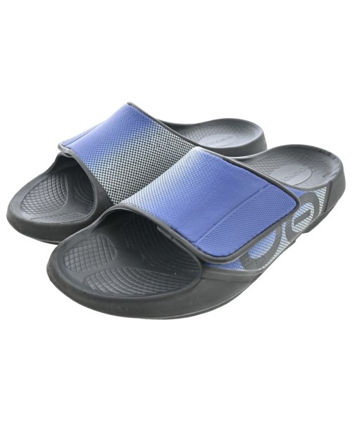 OOFOS(ウーフォス)サンダル 青 サイズ:UK10(28.5cm位)/2200694143092