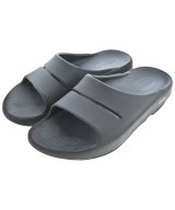 OOFOS（ウーフォス）サンダル 黒 サイズ:US8(25cm位) レディース/2200655984047