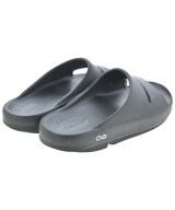 OOFOS（ウーフォス）サンダル 黒 サイズ:US8(25cm位) レディース/2200655984047