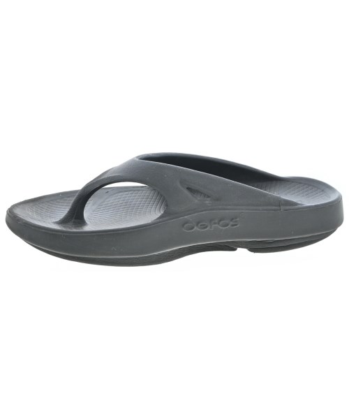 OOFOS（ウーフォス）サンダル 黒 サイズ:UK6(24.5cm位) レディース/2200651116015