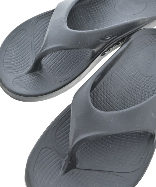 OOFOS（ウーフォス）サンダル 黒 サイズ:US6(24cm位) レディース/2200649934119