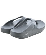 OOFOS（ウーフォス）サンダル 黒 サイズ:UK7(25.5cm位) メンズ/2200652962116