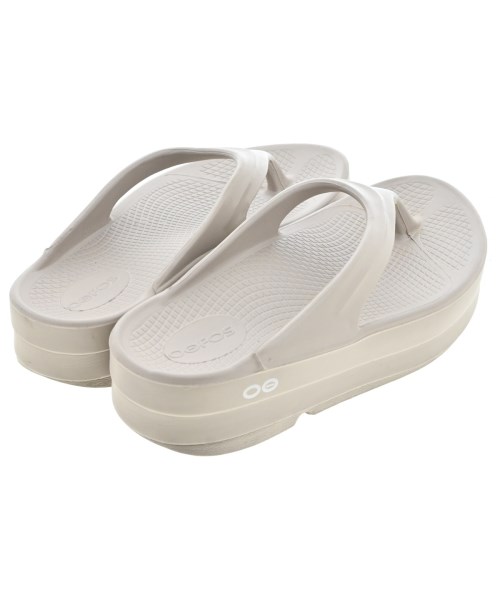 OOFOS（ウーフォス）サンダル ベージュ サイズ:UK6(24.5cm位) レディース/2200659865120