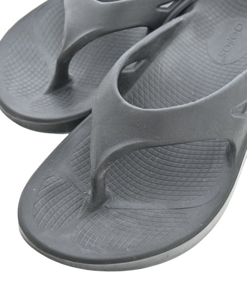 OOFOS（ウーフォス）サンダル 黒 サイズ:UK6(24.5cm位) レディース/2200654291085