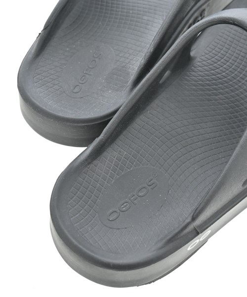 OOFOS（ウーフォス）サンダル 黒 サイズ:UK6(24.5cm位) レディース/2200654291085