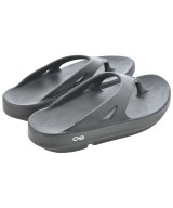OOFOS（ウーフォス）サンダル 黒 サイズ:UK6(24.5cm位) レディース/2200654291085