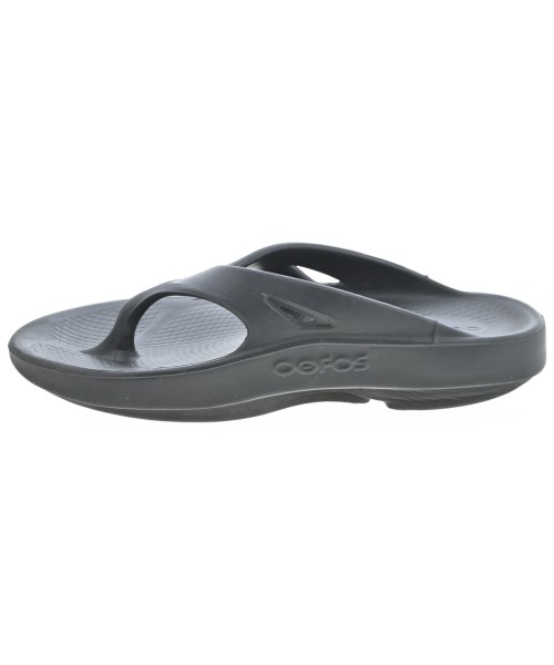 OOFOS（ウーフォス）サンダル 黒 サイズ:UK8(26.5cm位) レディース/2200711191044