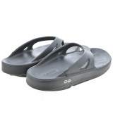 OOFOS（ウーフォス）サンダル 黒 サイズ:UK8(26.5cm位) レディース/2200711191044