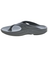 OOFOS（ウーフォス）サンダル 黒 サイズ:UK8(26.5cm位) レディース/2200711191044