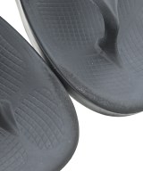 OOFOS（ウーフォス）サンダル 黒 サイズ:UK8(26.5cm位) レディース/2200711191044