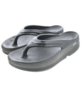OOFOS（ウーフォス）サンダル 黒 サイズ:EU39(25.5cm位) レディース/2200709954019