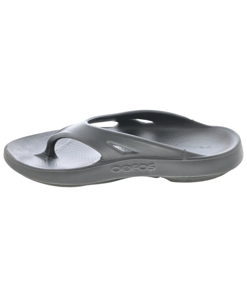 OOFOS（ウーフォス）サンダル 黒 サイズ:8(26cm位) メンズ/2200712420099
