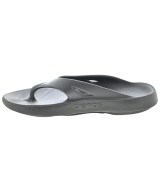 OOFOS（ウーフォス）サンダル 黒 サイズ:8(26cm位) メンズ/2200712420105