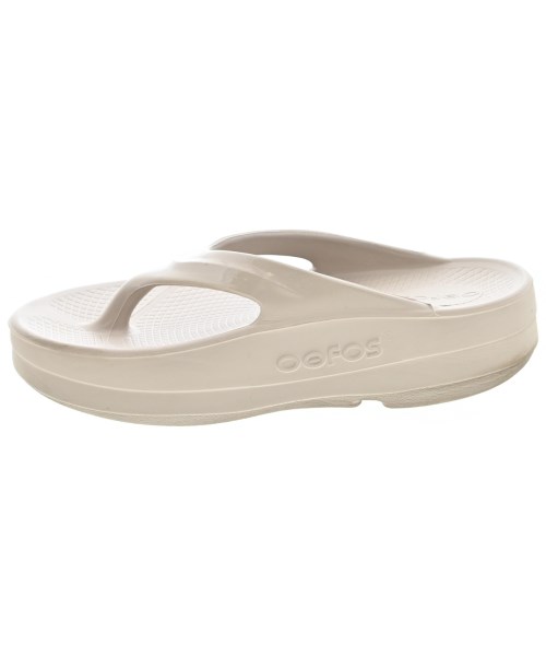 OOFOS（ウーフォス）サンダル ベージュ サイズ:EU39(25.5cm位) レディース/2200713245011