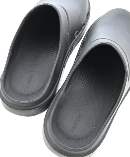 OOFOS（ウーフォス）サンダル 黒 サイズ:EU41(26cm位) メンズ/2200717649068