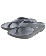 OOFOS（ウーフォス）サンダル 黒 サイズ:UK8(26.5cm位) メンズ/2200705882095