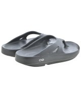 OOFOS（ウーフォス）サンダル 黒 サイズ:UK8(26.5cm位) メンズ/2200705882095