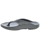 OOFOS（ウーフォス）サンダル 黒 サイズ:UK8(26.5cm位) メンズ/2200705882095
