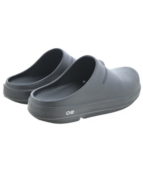 OOFOS（ウーフォス）サンダル 黒 サイズ:UK9(27.5cm位) メンズ/2200707335315