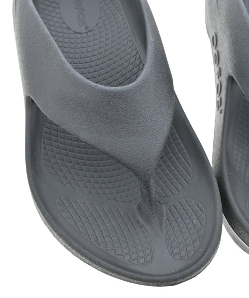 OOFOS（ウーフォス）サンダル 黒 サイズ:UK7(25.5cm位) メンズ/2200708925256