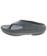 OOFOS（ウーフォス）サンダル 黒 サイズ:UK7(25.5cm位) メンズ/2200708925256
