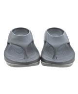 OOFOS（ウーフォス）サンダル 黒 サイズ:UK7(25.5cm位) メンズ/2200708925256