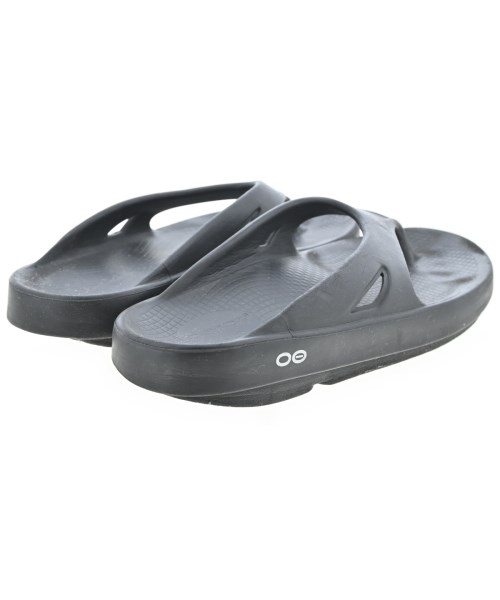 OOFOS（ウーフォス）サンダル 黒 サイズ:EU40(25cm位) メンズ/2200710389046
