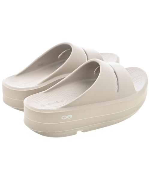 OOFOS（ウーフォス）サンダル ベージュ サイズ:UK6(24.5cm位) レディース/2200662461166