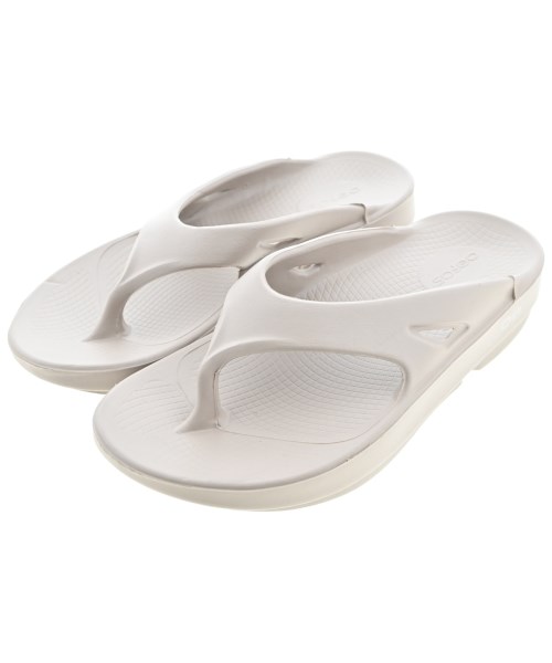 OOFOS(ウーフォス)サンダル ベージュ サイズ:7(24cm位)/2200662158059