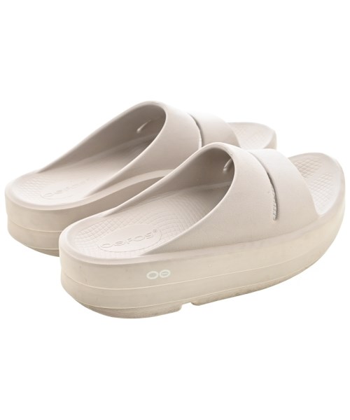 OOFOS（ウーフォス）サンダル ベージュ サイズ:6(23cm位) レディース/2200719818066