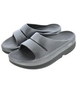 OOFOS（ウーフォス）サンダル 黒 サイズ:UK9(27.5cm位) メンズ/2200710142016
