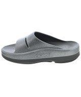 OOFOS（ウーフォス）サンダル 黒 サイズ:UK9(27.5cm位) メンズ/2200710142016