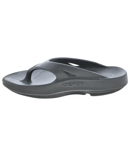 OOFOS（ウーフォス）サンダル 黒 サイズ:EU37(23.5cm位) レディース/2200715301029