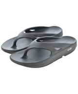 OOFOS（ウーフォス）サンダル 黒 サイズ:7(24cm位) レディース/2200721409108