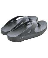 OOFOS（ウーフォス）サンダル 黒 サイズ:7(24cm位) レディース/2200721409108