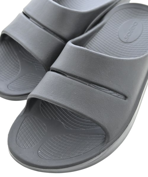 OOFOS（ウーフォス）サンダル 黒 サイズ:UK8(26.5cm位) メンズ/2200723307228