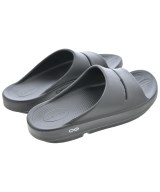 OOFOS（ウーフォス）サンダル 黒 サイズ:UK8(26.5cm位) メンズ/2200723307228