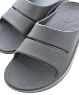 OOFOS（ウーフォス）サンダル 黒 サイズ:UK8(26.5cm位) メンズ/2200723307228