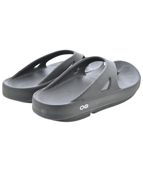 OOFOS（ウーフォス）サンダル 黒 サイズ:EU40(25cm位) メンズ/2200726711015