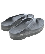 OOFOS（ウーフォス）サンダル 黒 サイズ:EU37(23.5cm位) レディース/2200728003040